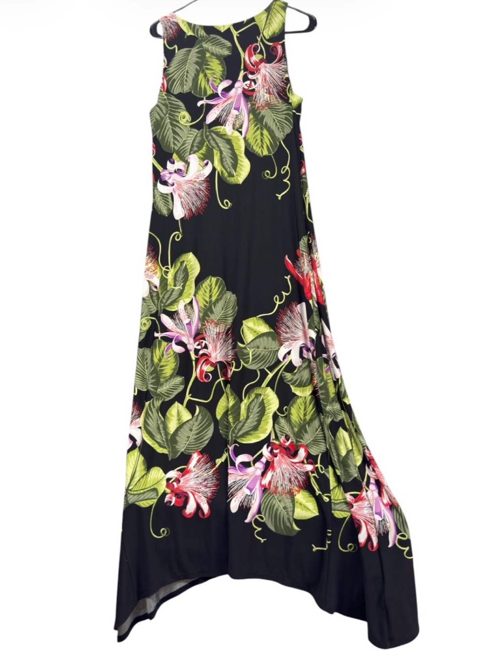Tommy Bahama Sleeveless Maxi Dress Medium Floral Enchantment Stretch - Picture 2 of 15